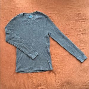J. Crew Waffle Crewneck Shirt